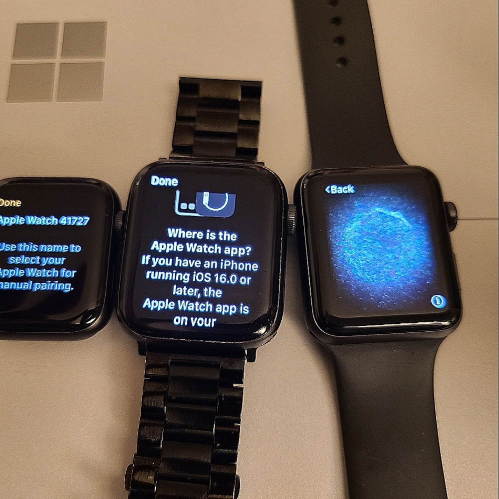 Apple watch #ultra and 2 Apple watch 8 series